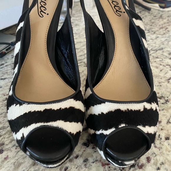 Gucci Zebra Pumps - Picture 1 of 5